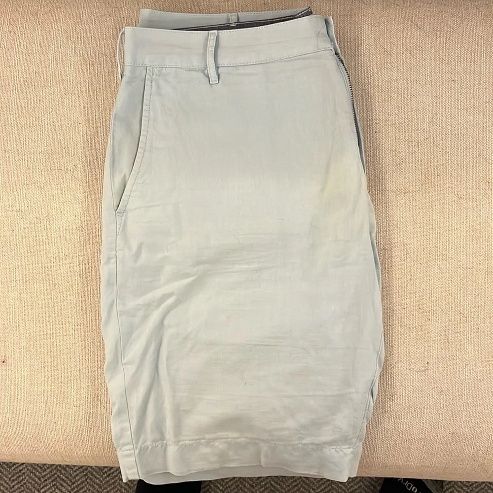 Faherty light blue shorts